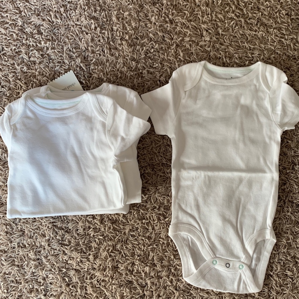 Baby white onesie bundle of 16